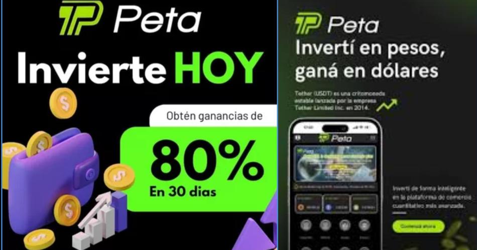 PROMESA La plataforma atrae clientes con réditos muy superiores a cualquier otra inversión oficial