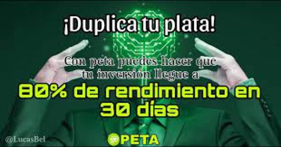 Caso Peta- Para llegar a los estafadores hay que citar a la Justicia a declarar a todos los liacutederes