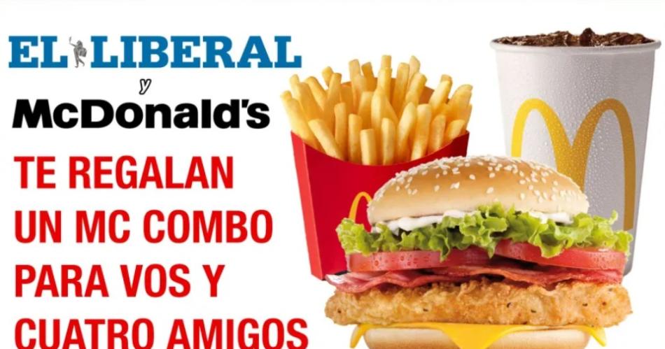 iexclEstos son los ganadores del combo de Mc Donalds para el Diacutea del Amigo