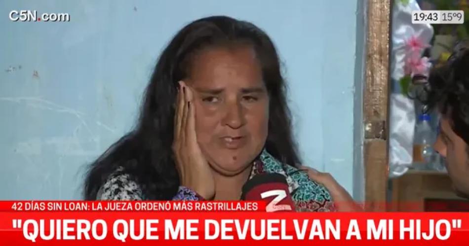 Estoy desesperada- habloacute la mamaacute de Loan tras 42 diacuteas sin el nintildeo