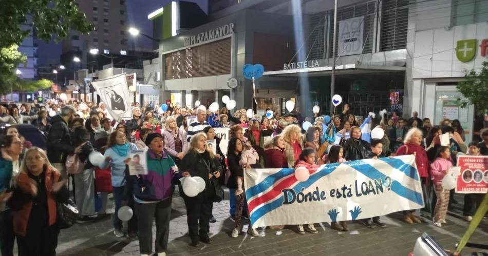 Santiago del Estero marchoacute pidiendo por la aparicioacuten con vida de Loan