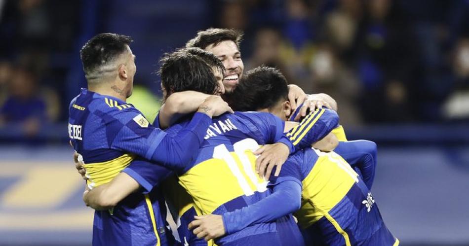 Boca goleoacute a Banfield en La Bombonera