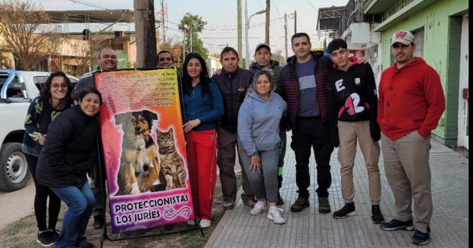 Destacan el trabajo del grupo proteccionista de animales de Los Juriacutees