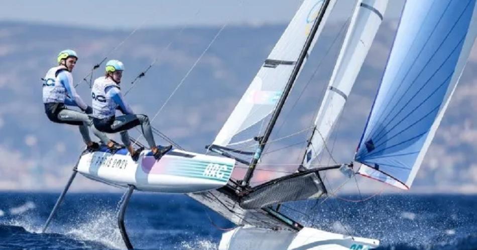 Majdalani y Bosco ganaron la primera regata y suentildean con el oro