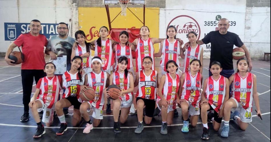 Shishis U12 del San Martiacuten BBC de la ciudad de Loreto se consagroacute bicampeoacuten