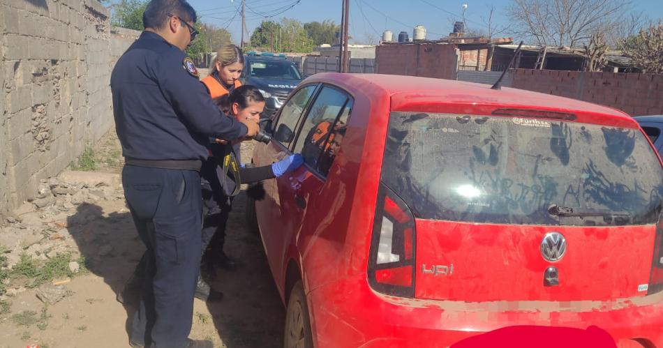 Recuperan un auto que fue robado desde Rivadavia y Moreno- estaba en el Bdeg Bosco III