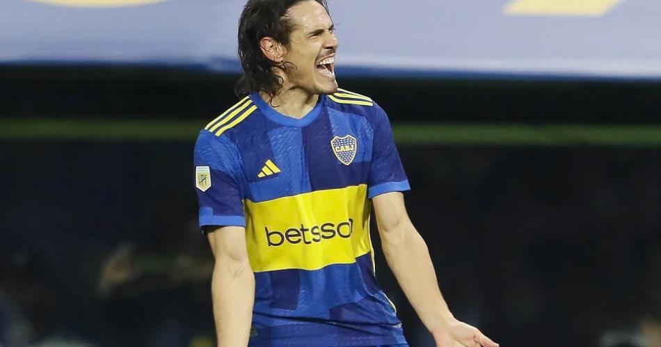 Descartan a Cavani para el encuentro de Boca ante Cruzeiro