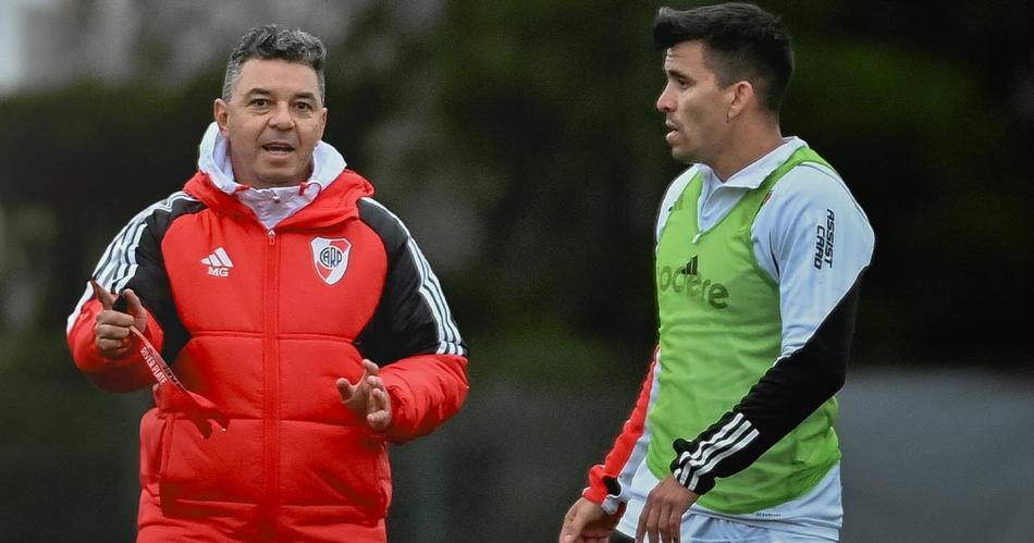 River repetiriacutea el 11 inicial y Acuntildea seraacute suplente