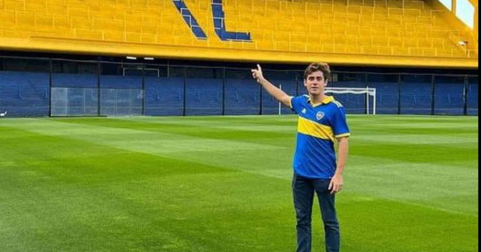 Boca le mandoacute un saludo a Colapinto en las redes