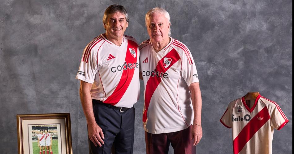 River presentoacute nueva camiseta alusiva a 1986