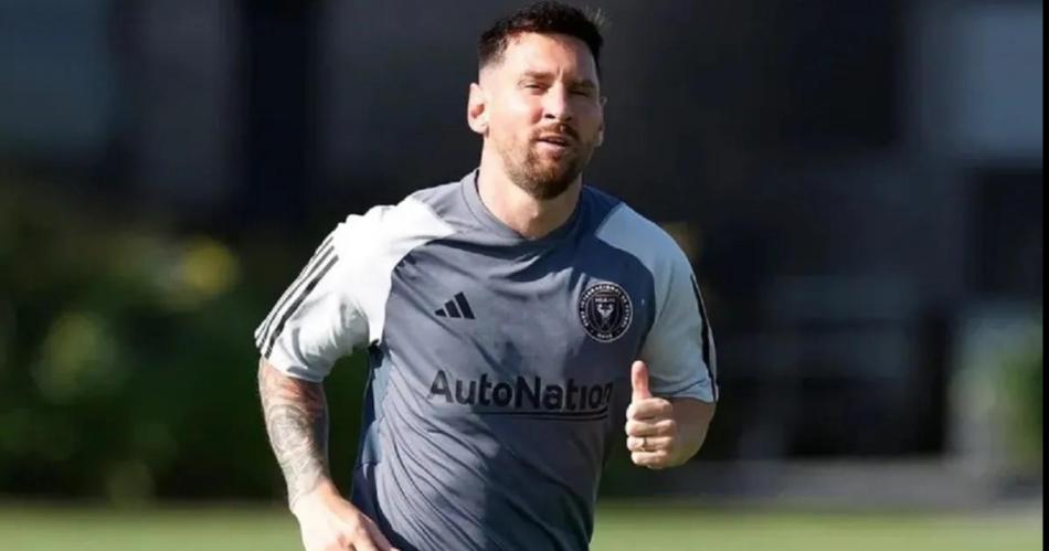 Messi regresoacute al trabajo en Inter Miami