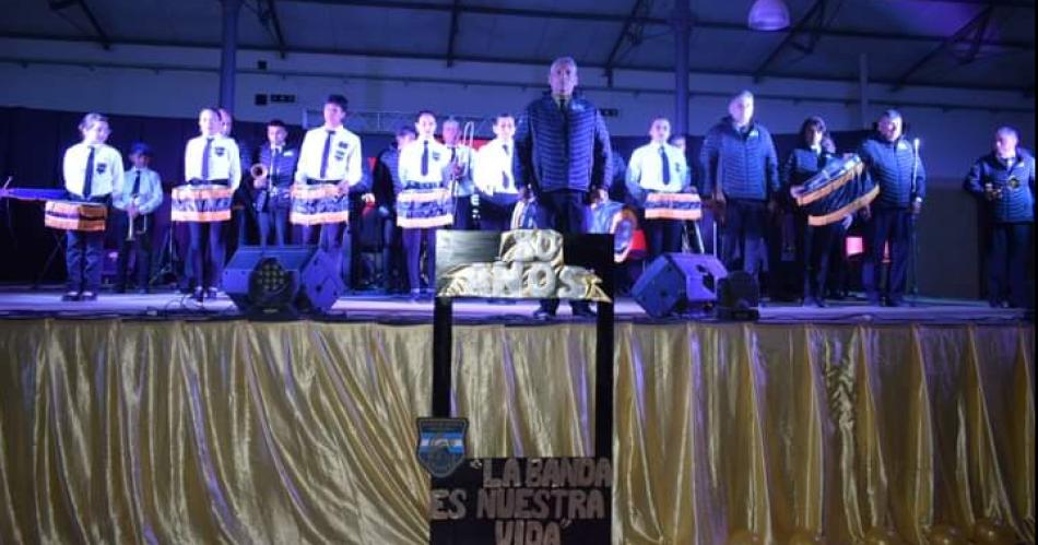 La Banda Municipal de Muacutesica de Antildeatuya tuvo una gran celebracioacuten