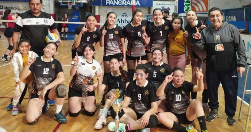 Oliacutempico Voley y otro grito de campeoacuten en el Torneo Anual 