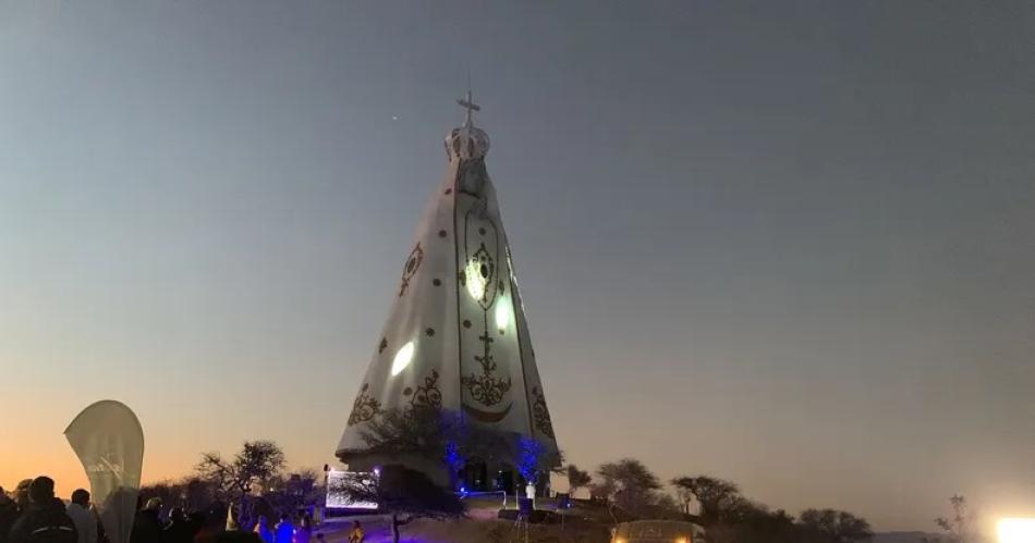 FOTOS  Se inauguroacute la Virgen del Valle maacutes grande del mundo- miraacute coacutemo es y doacutende queda