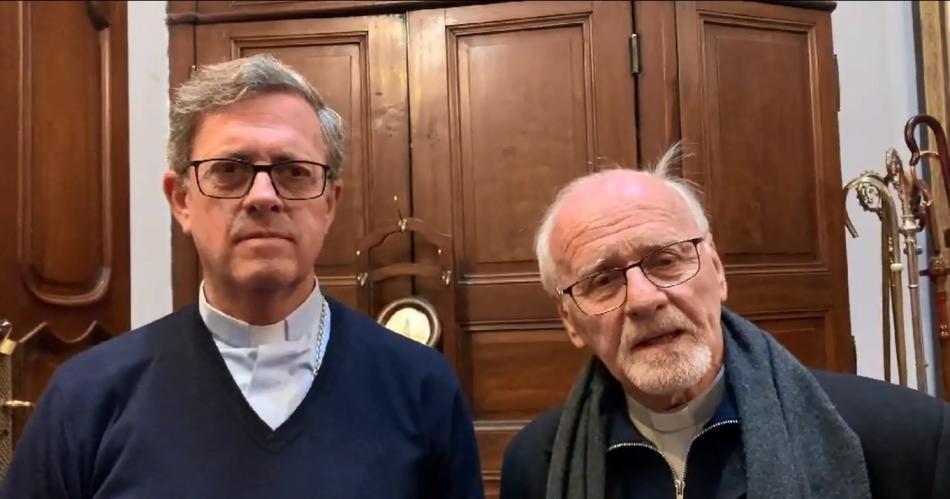 VIDEO  Vicente Bokalic y Jorge Garciacutea Cuerva invitan a la Misa del traspaso de la Sede Primada a Santiago del Estero