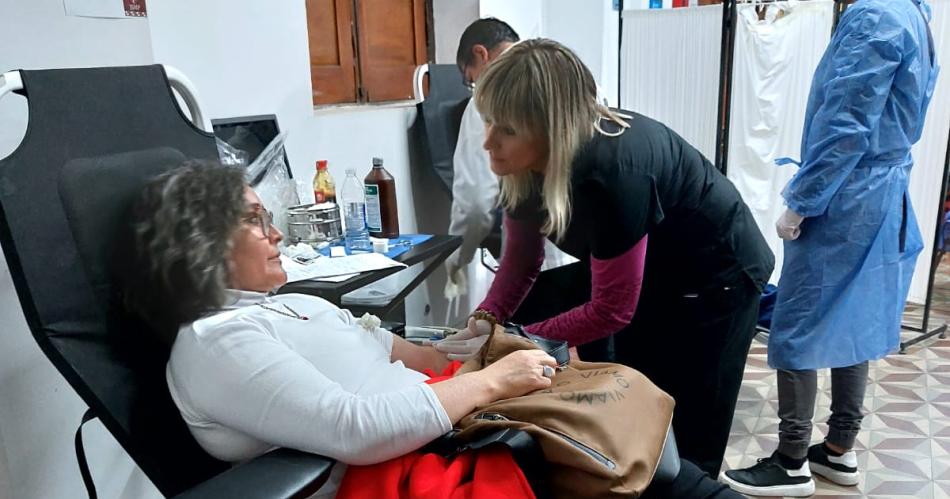 Hoy se realizaraacute una jornada de donacioacuten voluntaria de sangre