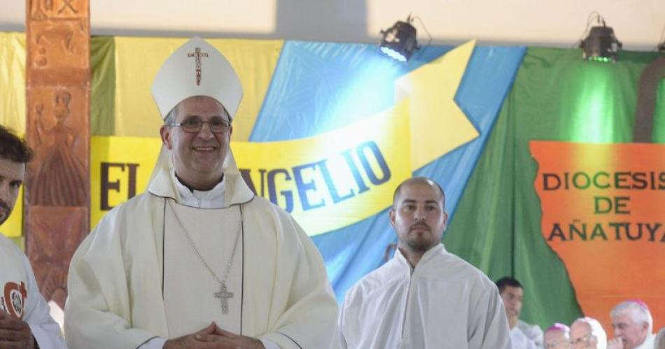 El saludo de la Dioacutecesis de Antildeatuya a la flamante Arquidioacutecesis de Santiago del Estero