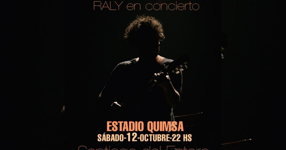 Raly Barrionuevo vuelve a Santiago con un imperdible recital