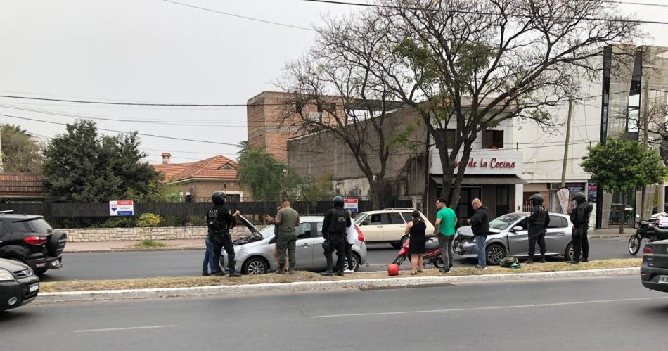 FOTOS- Caos vehicular en Santiago del Estero tras choque en cadena 