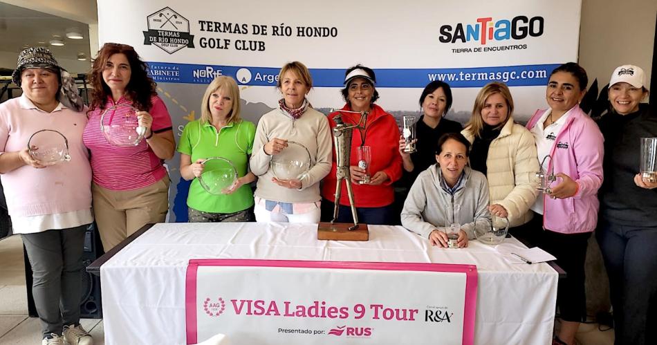 Termas de Riacuteo Hondo Golf Club recibioacute al Ladies 9 Tour 