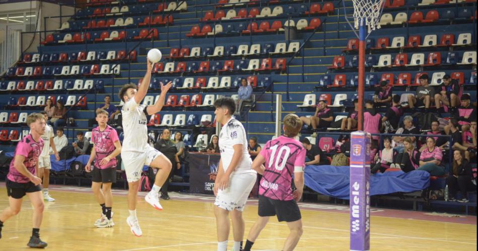 Santiago es el escenario de una nueva edicioacuten de la Liga Nacional de Cestoball Masculina