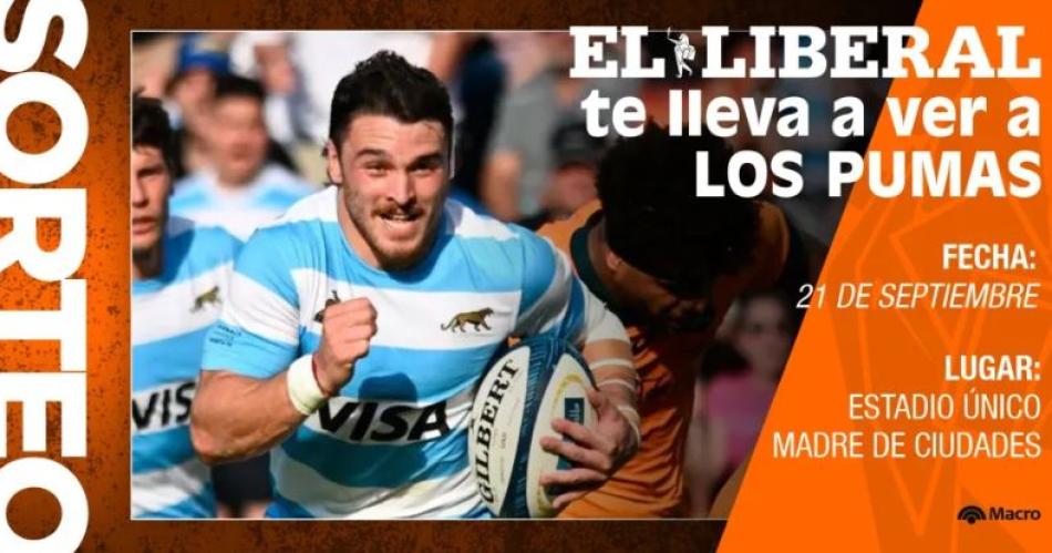 Estos son los ganadores de las entradas para ver a Los Pumas