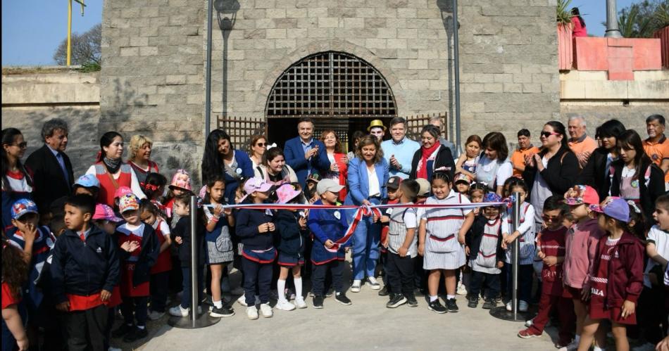 Fuentes habilitoacute el tuacutenel que conecta el Parque del Encuentro con el Parque de los Nintildeos