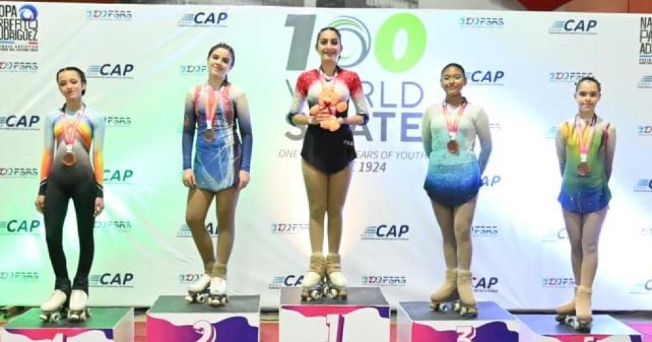 La juriense Kyara Malano obtuvo el tiacutetulo nacional en patinaje artiacutestico