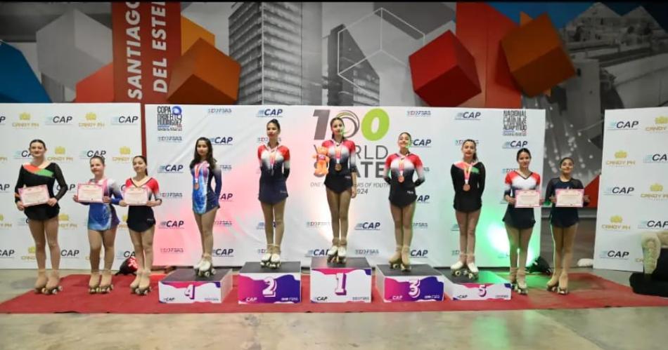 La Banda tiene una campeona nacional en Patinaje Artiacutestico