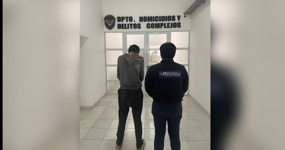 Detienen al homicida del adolescente que fue ultimado con una tumbera en La Banda