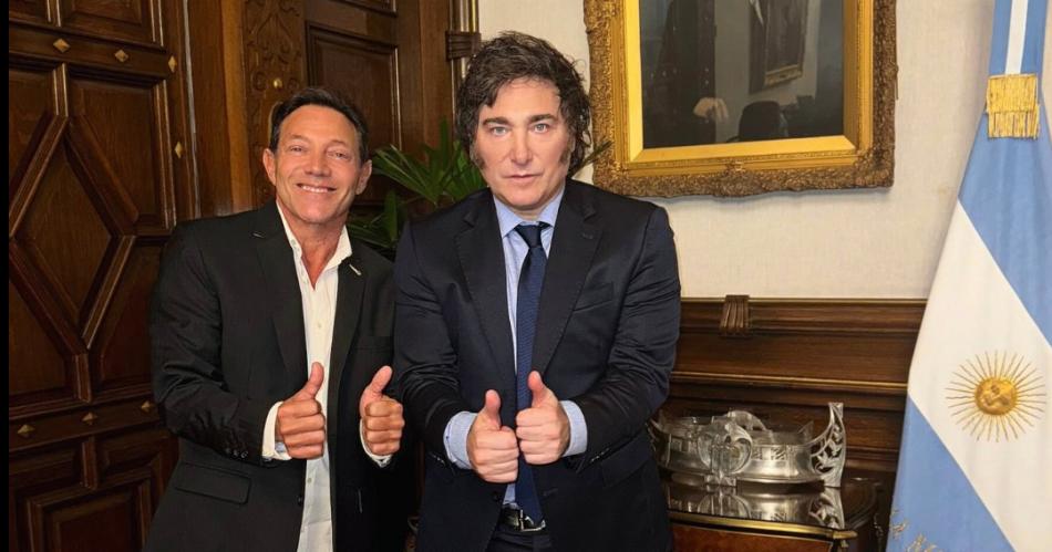 El lobo de Wall Street en la Casa Rosada- Javier Milei con Jordan Belfort