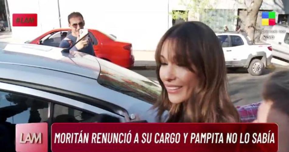 Pampita casi rompe en llanto ante periodistas- Con Robert siempre vamos a ser familia