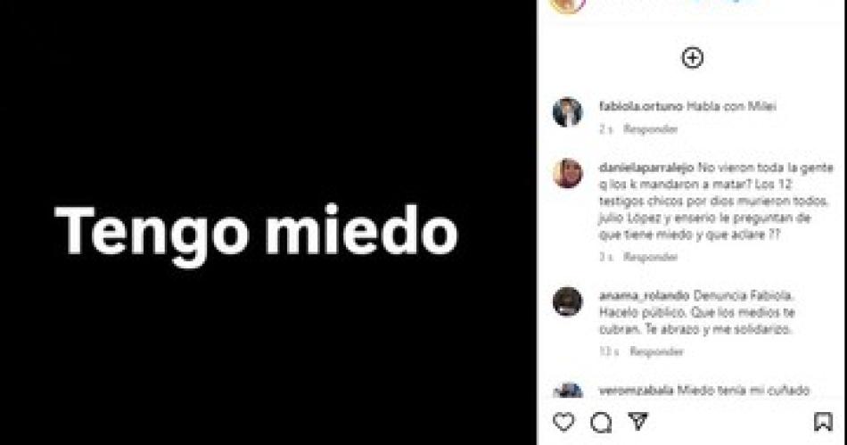 Tengo miedo- el inquietante mensaje de Fabiola Yantildeez en su cuenta de Instagram