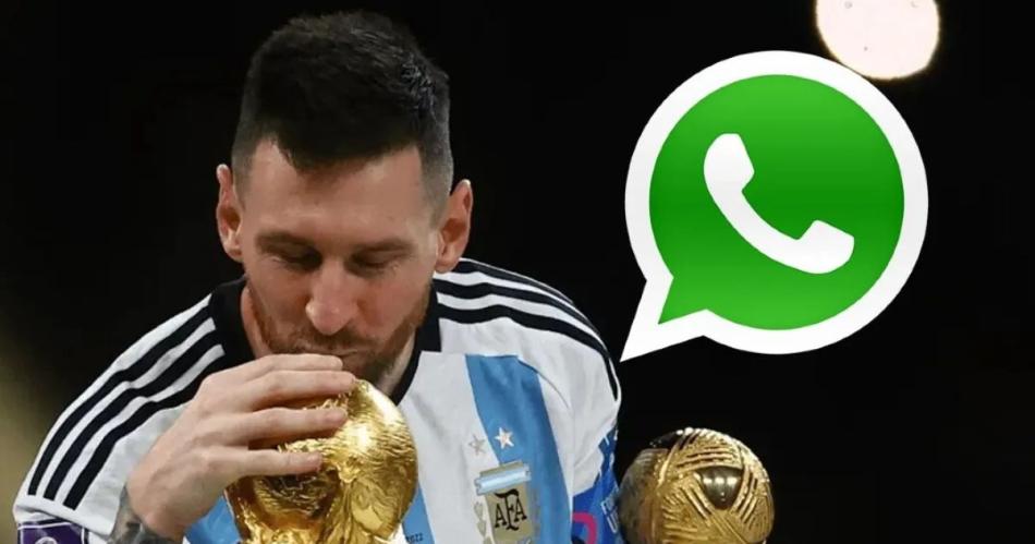 Coacutemo activar el Modo Messi en WhatsApp y llevar a la Seleccioacuten Argentina en tu celular