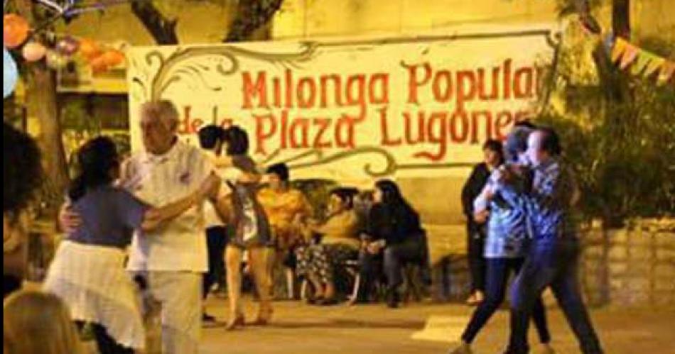 La Milonga Popular de la plaza Lugones festeja sus 18 antildeos 