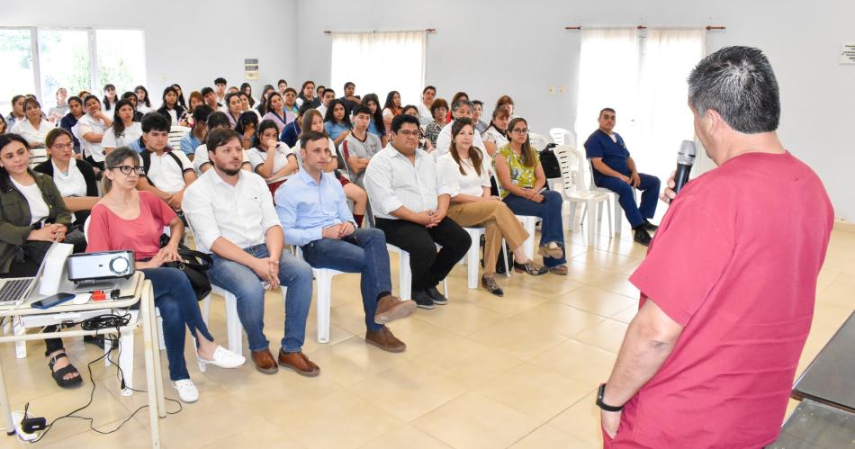 En Fernaacutendez se hizo una capacitacioacuten para la prevencioacuten del dengue