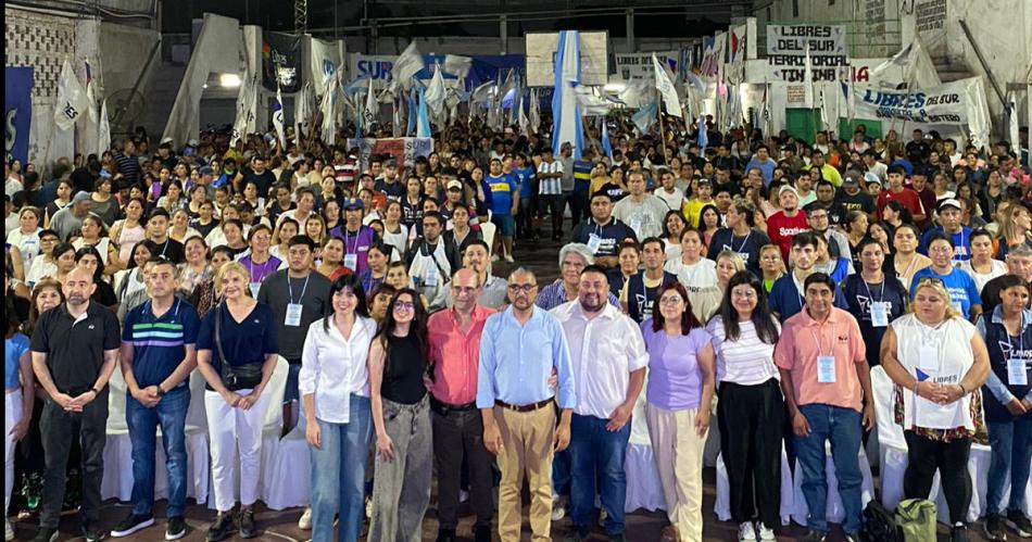 Libres del  Sur dio comienzo a su tercer Congreso Provincial