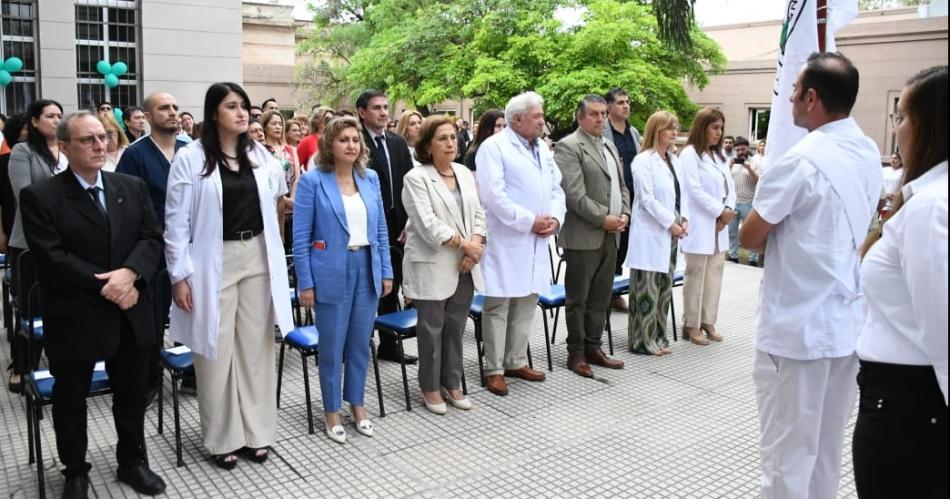 La intendente Fuentes participoacute del acto por el aniversario del Hospital Independencia