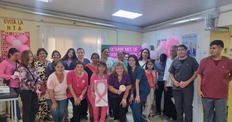 Octubre Rosa en el Hospital de Lavalle en el mes de sensibilizacioacuten sobre el caacutencer de mama 