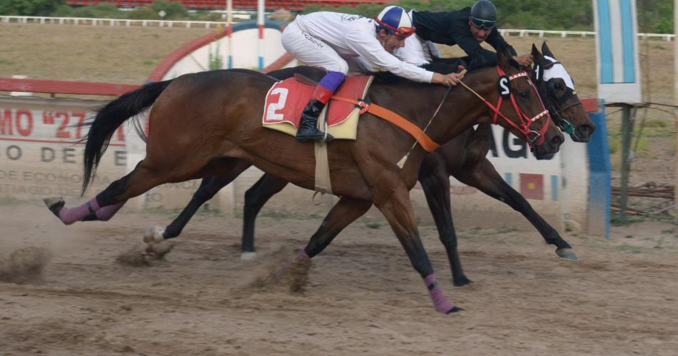 Un hombre de unos 70 antildeos miraba una carrera de caballos y murioacute