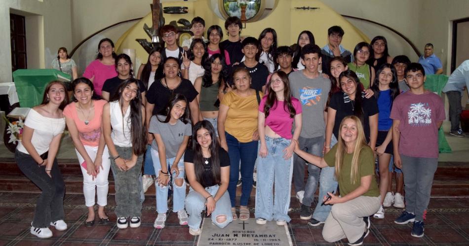 Sesenta joacutevenes loretanos participaron de un retiro espiritual