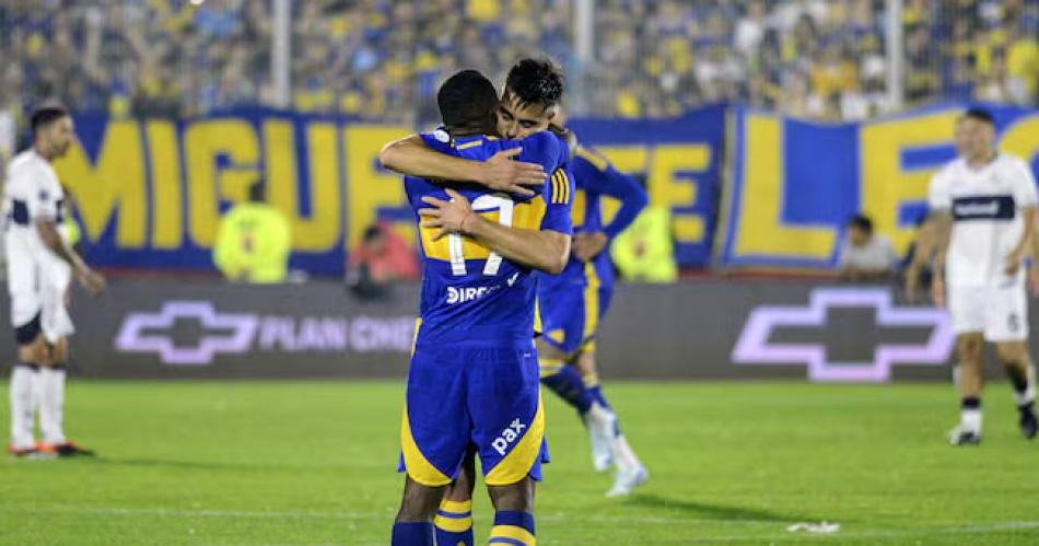 Con Brey como heacuteroe Boca le ganoacute a Gimnasia