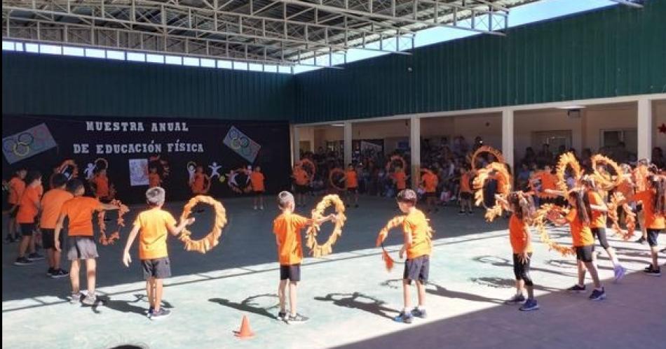 Con eacutexito se realizoacute la Muestra de Educacioacuten Fiacutesica en Real Sayana