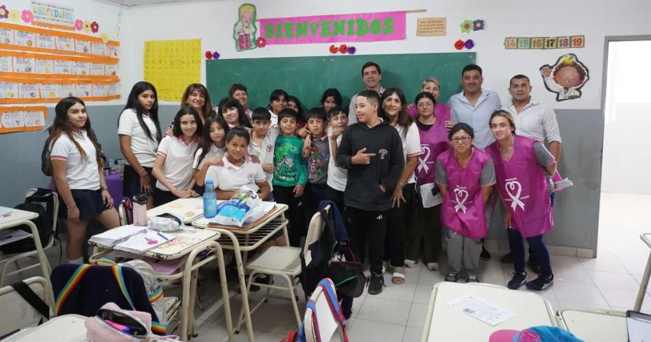 El programa Acercar Salud estuvo presente en la Escuela de San Pablo