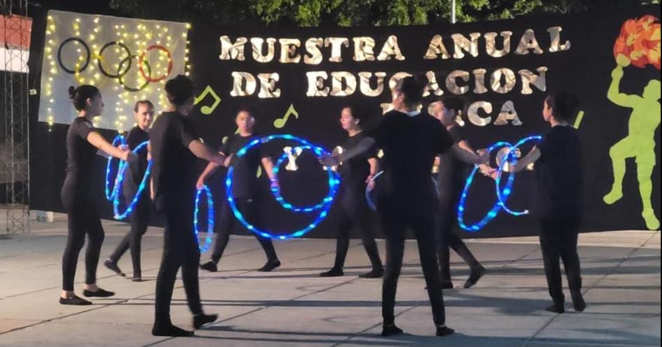 Los chicos del San Antonio se lucieron en la Muestra de Gimnasia