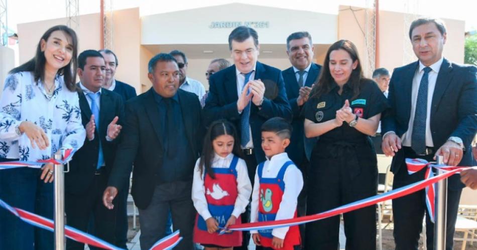 El gobernador Zamora inauguroacute jardines de infantes obras en una escuela y viviendas sociales