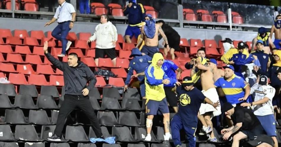 Aplican medidas de restriccioacuten para hinchas de Boca involucrados en incidentes