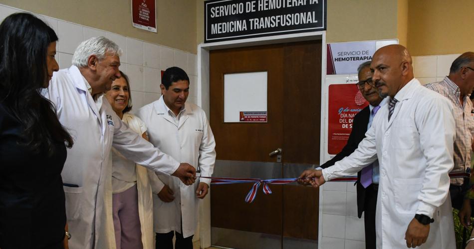 Inauguran el servicio de Hemoterapia y Medicina Transfucional en el Hospital Zonal de Loreto