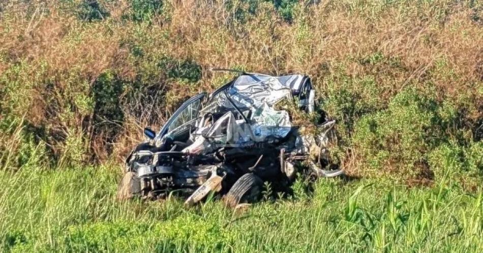 Cuatro viacutectimas fatales tras un choque en la Ruta 34