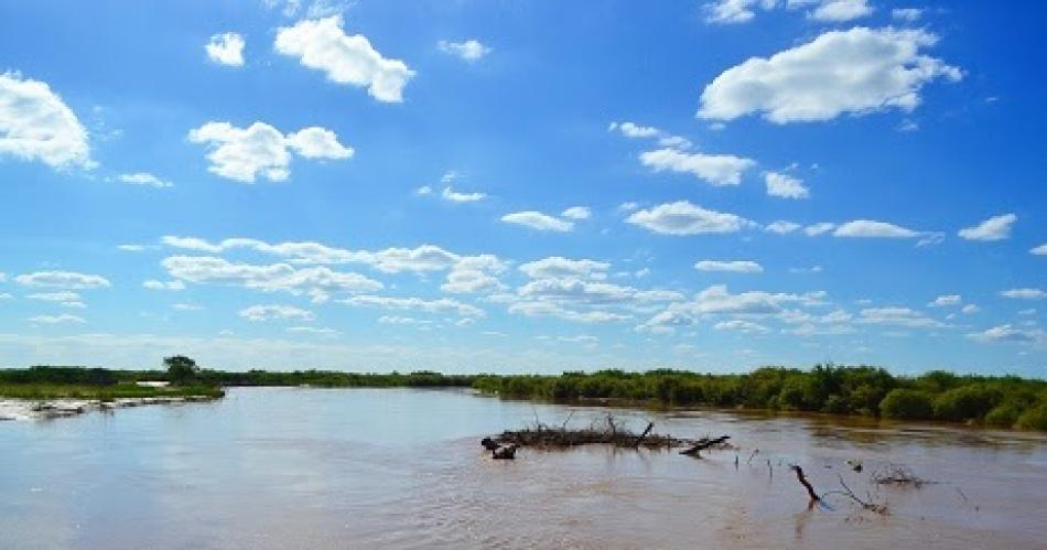 Río Saladillo Imagen de archivo